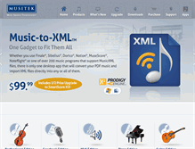 Tablet Screenshot of musitek.com